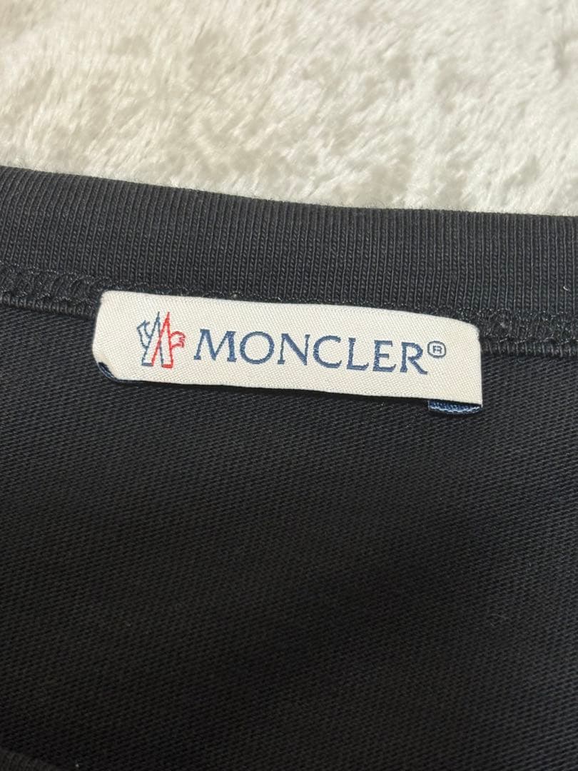 モンクレール　Tシャツ ブラック　S