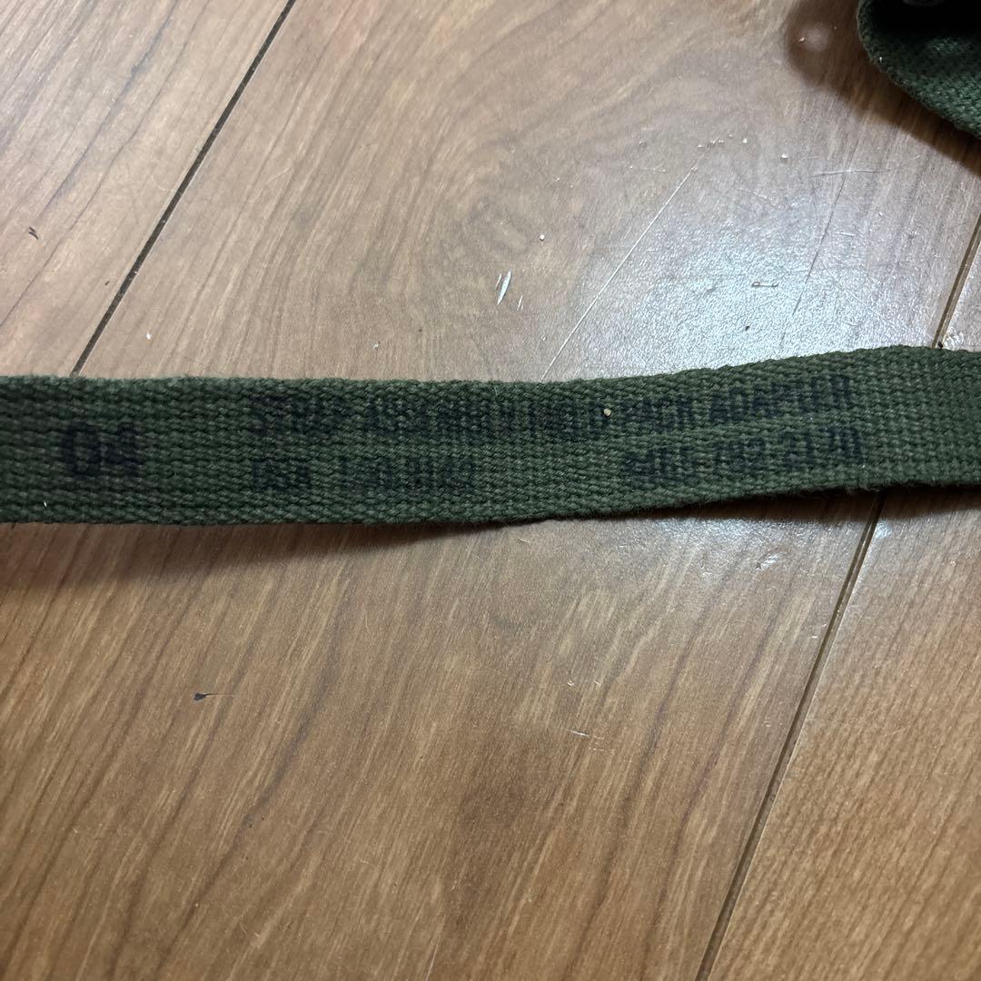 60s デッドストック　米軍実物　M56 フィールドパック ストラップ6個セット