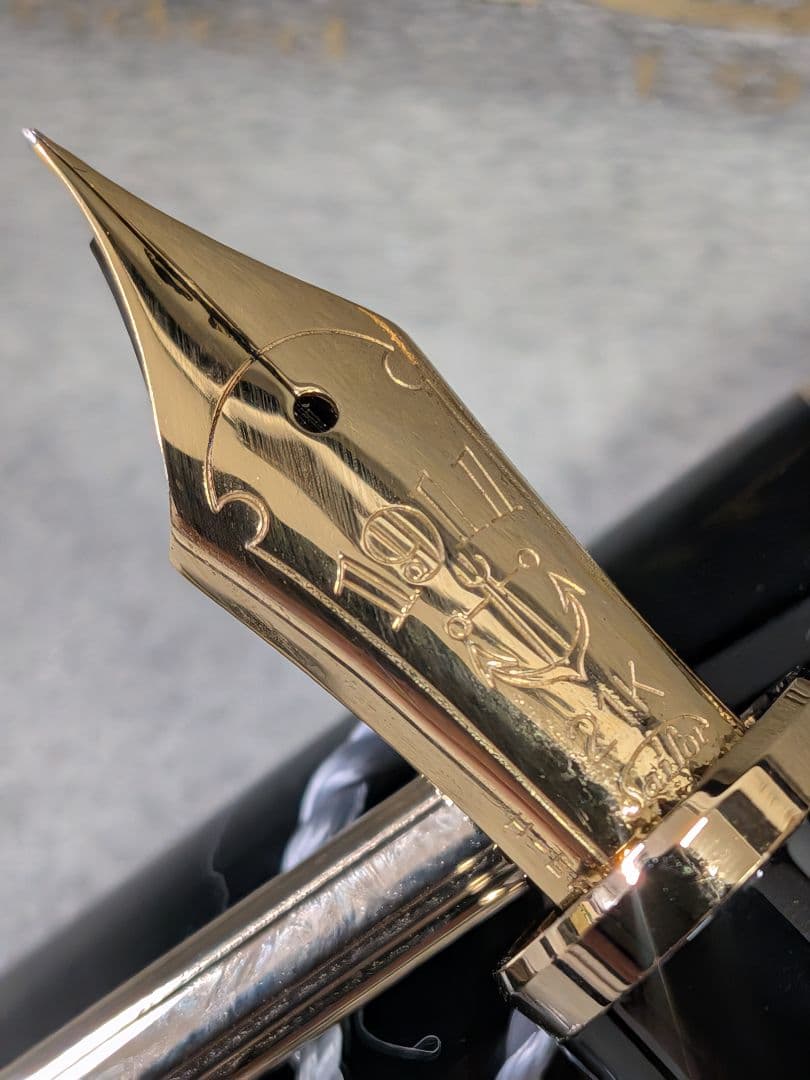 SAILOR セーラー 万年筆 プロフィット21 ブラックペン先21K　H‐E②