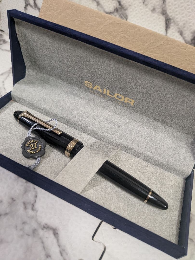 SAILOR セーラー 万年筆 プロフィット21 ブラックペン先21K　H‐E②