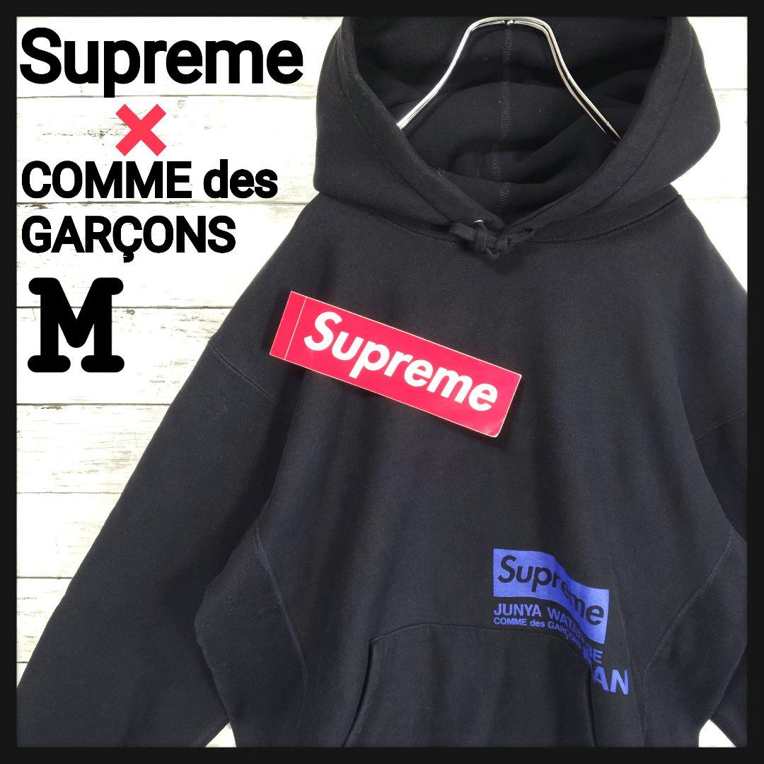 【希少コラボ】シュプリーム×ジュンヤワタナベコムデギャルソンマン　パーカー　M