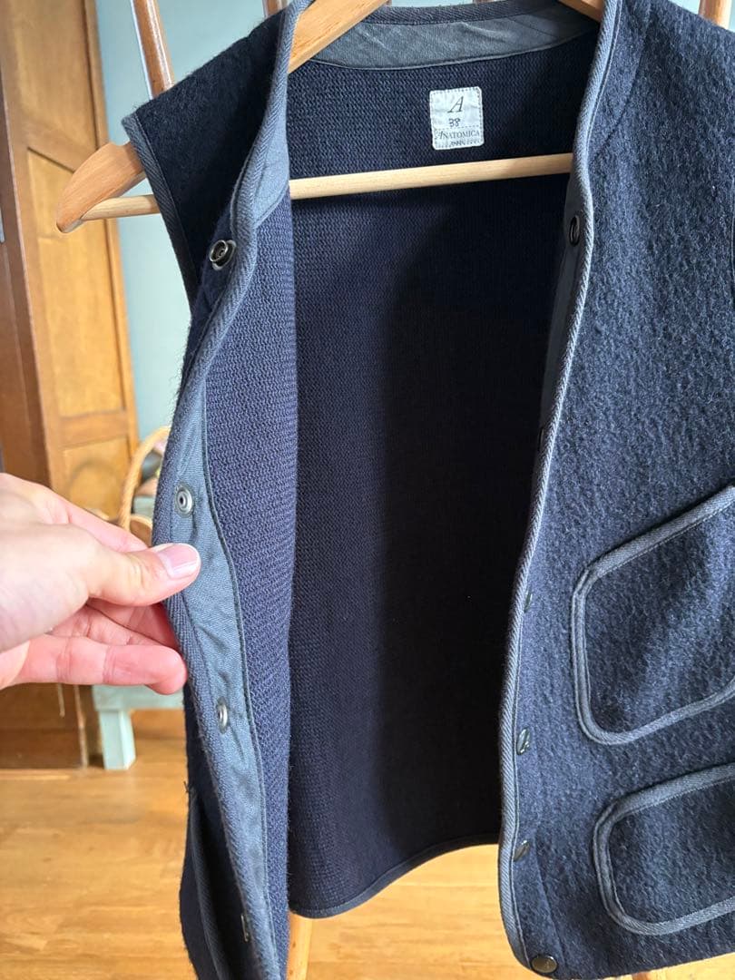 Anatomica Beach Cloth Vest 38 アナトミカ