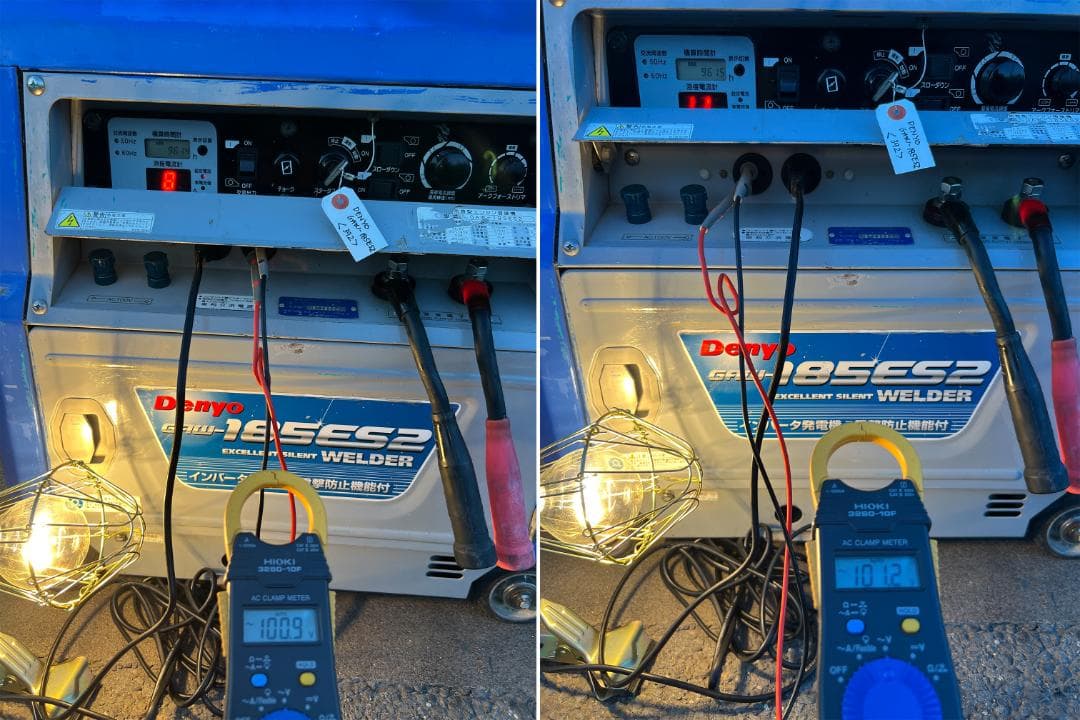 DENYO デンヨー 「GAW-150ES2」溶接機 & 発電機 392