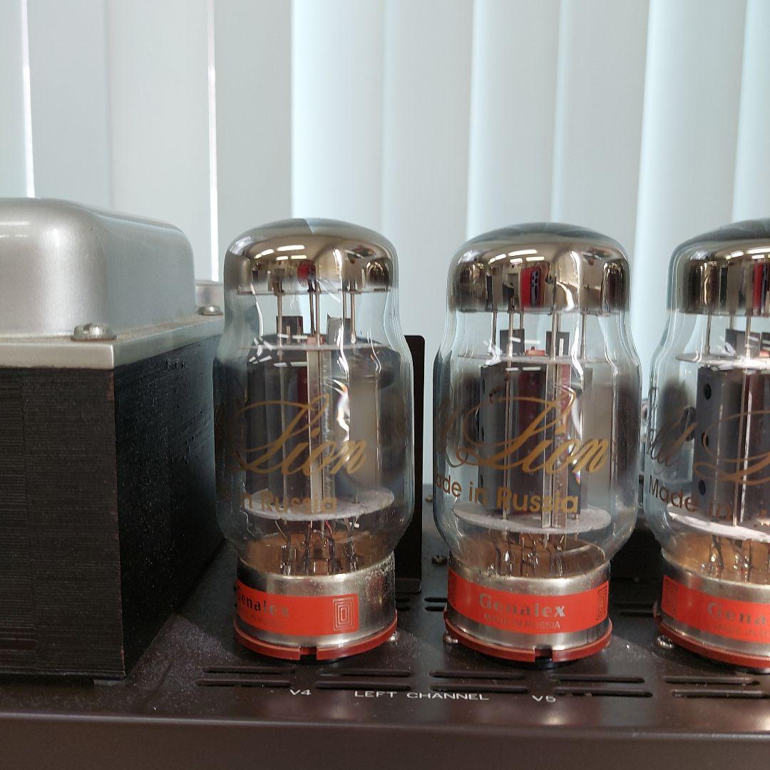 真空管アンプ A-3600 真空管復刻ゴールドライKT88