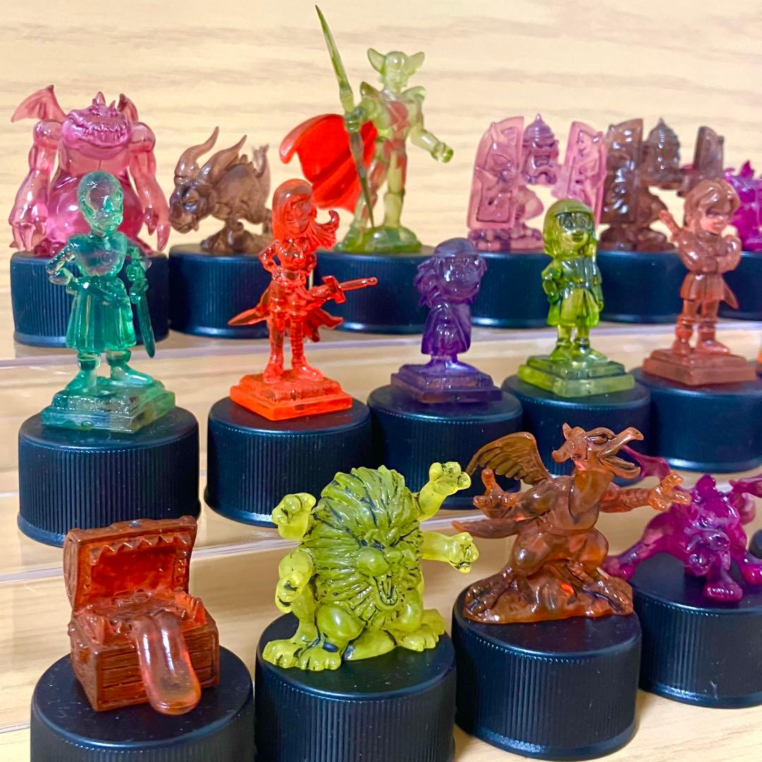 ドラゴンクエスト　ボトルキャップ　クリア　ドラクエ　フィギュア　コレクション
