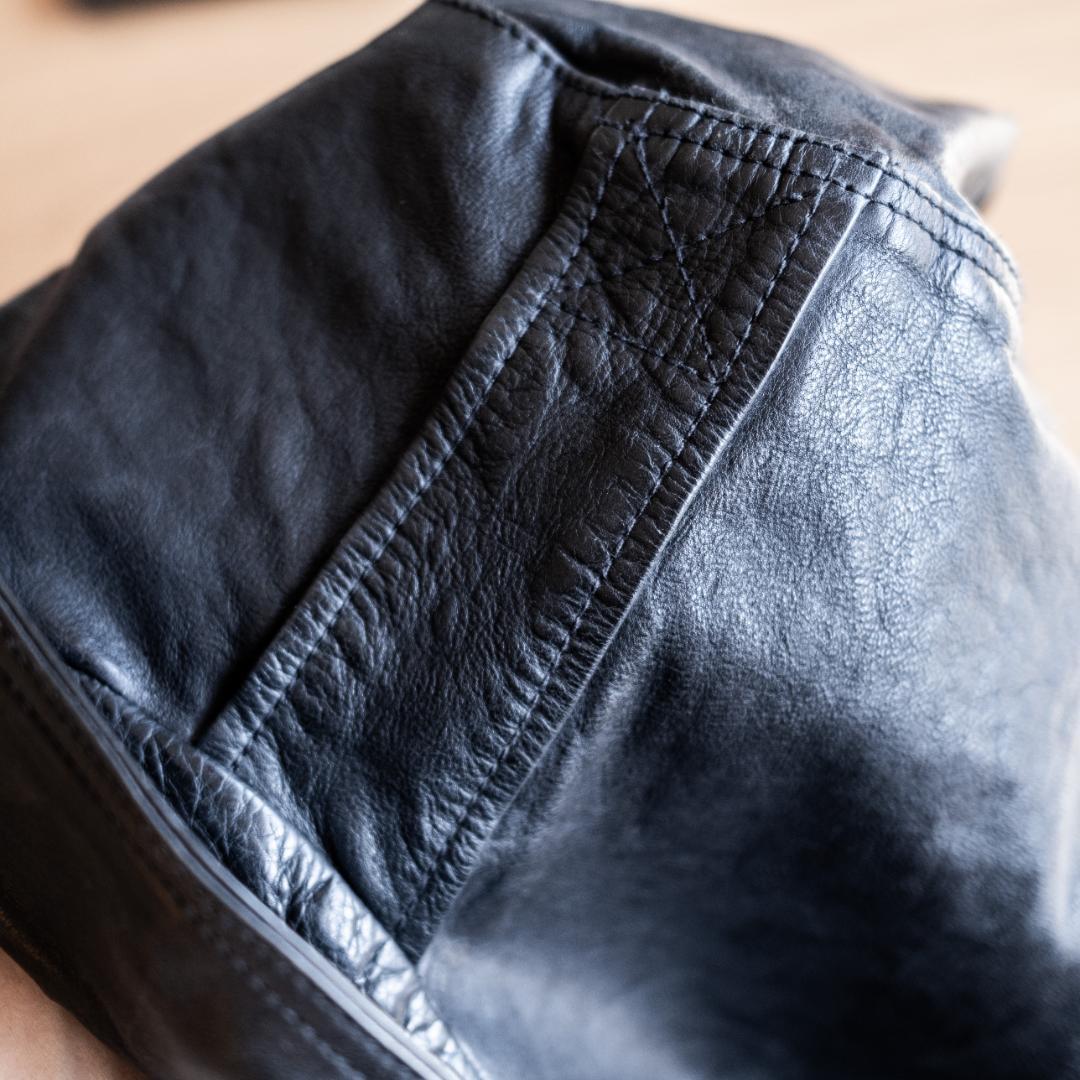 ALLSAINTS ブラック シングルライダースジャケット