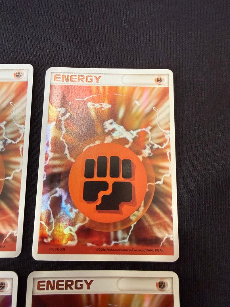 ポケモンカード エネルギー ホロン 闘タイプ 6枚セット キズあり