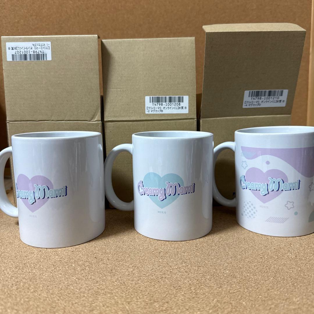 クリィミーマミ　くじ　マグカップ　コースター