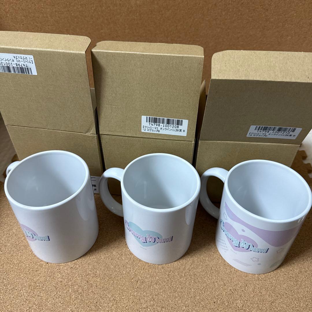 クリィミーマミ　くじ　マグカップ　コースター