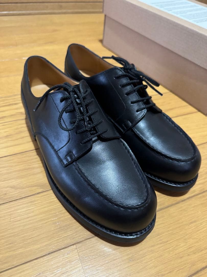 J.M. WESTON ブラックレザー ドレスシューズ