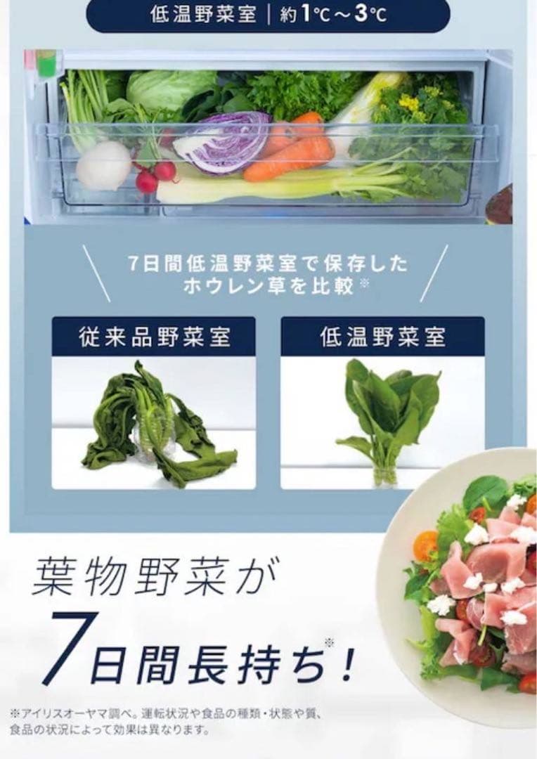 新品未開封❗アイリスオーヤマ　6ドア冷蔵庫　IRGN-50A-W　503L