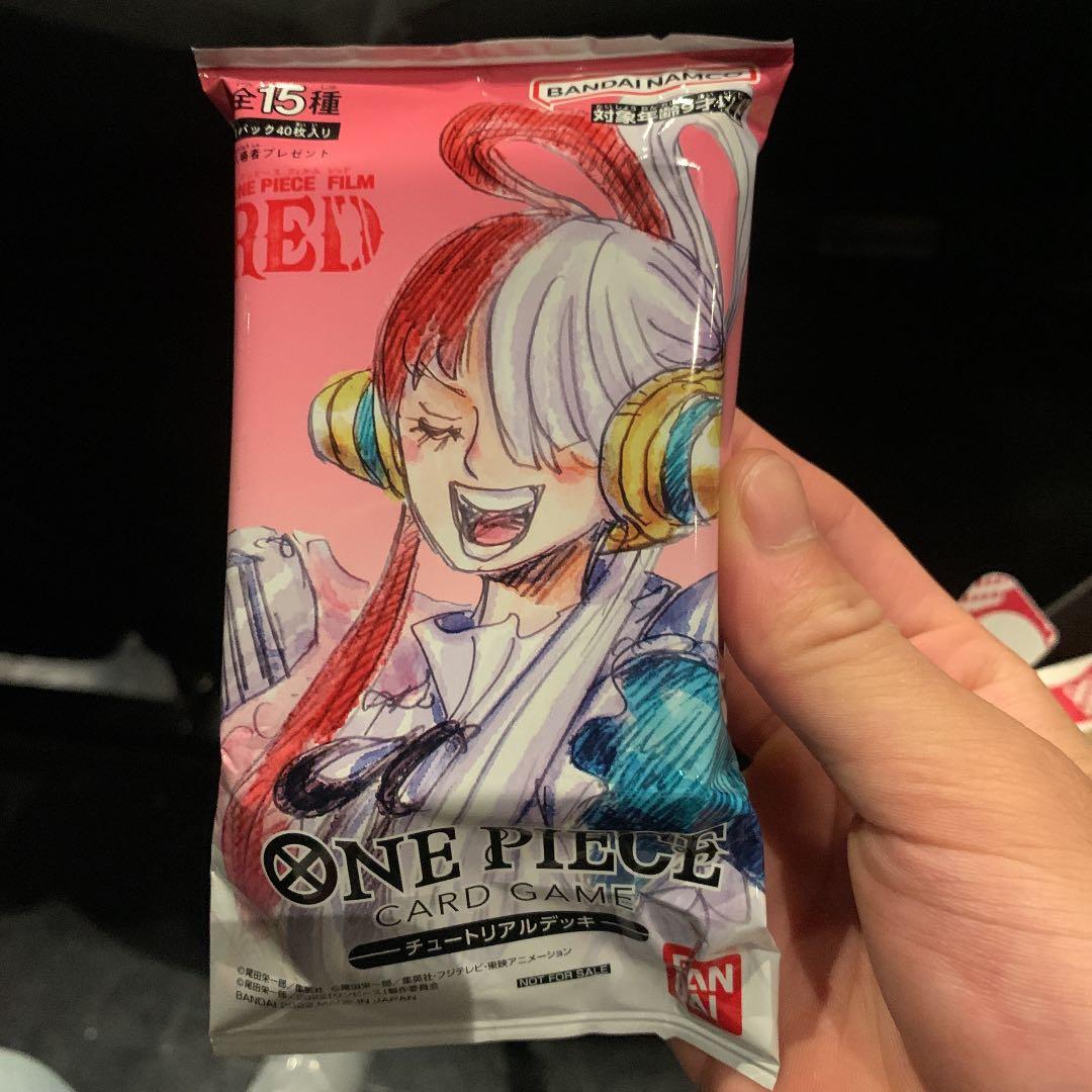 ワンピースカードゲーム　ウタの映画入場者特典　４０枚入りチュートリアルデッキ