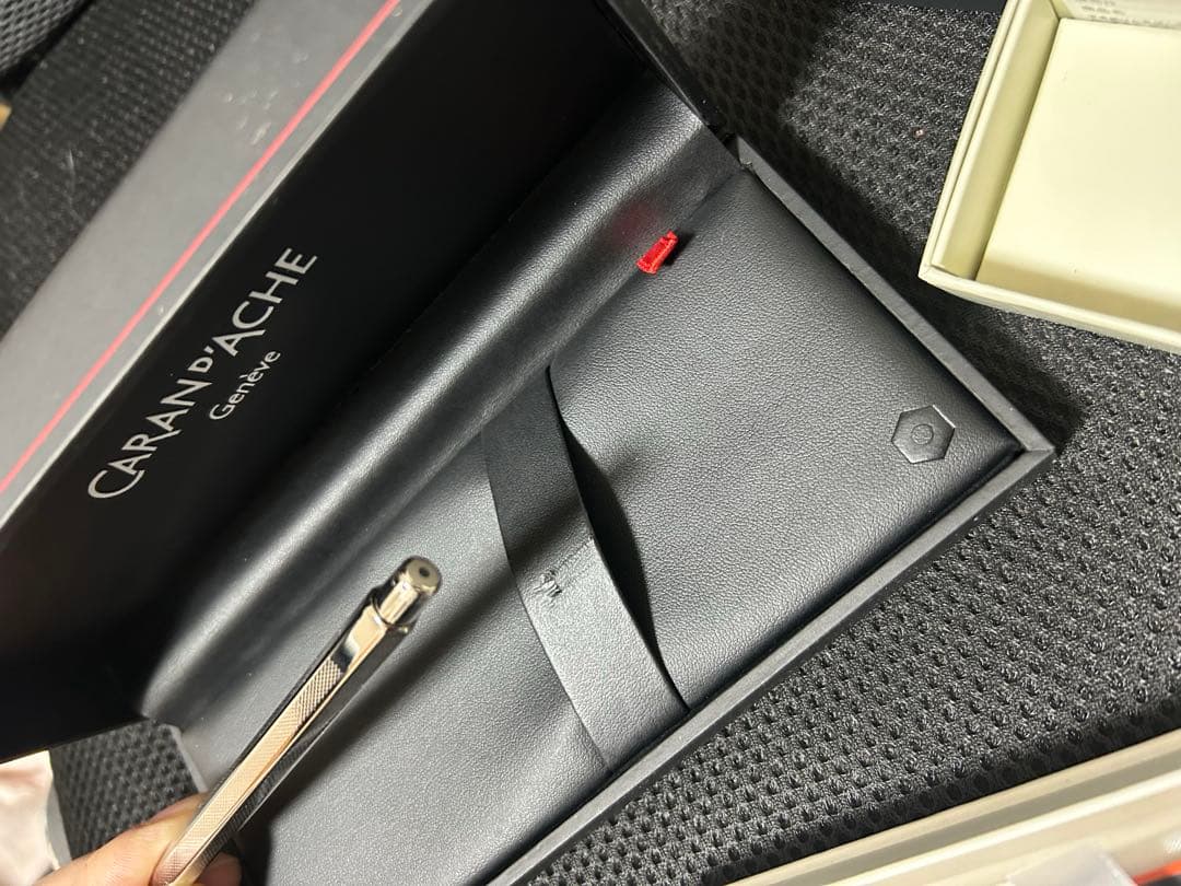 CROSS、CARAN D'ACHEエクリドール、PARKER ボールペンセット