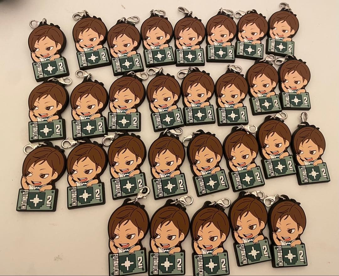 ハイキュー 二口堅治ラバーストラップ 30個セット