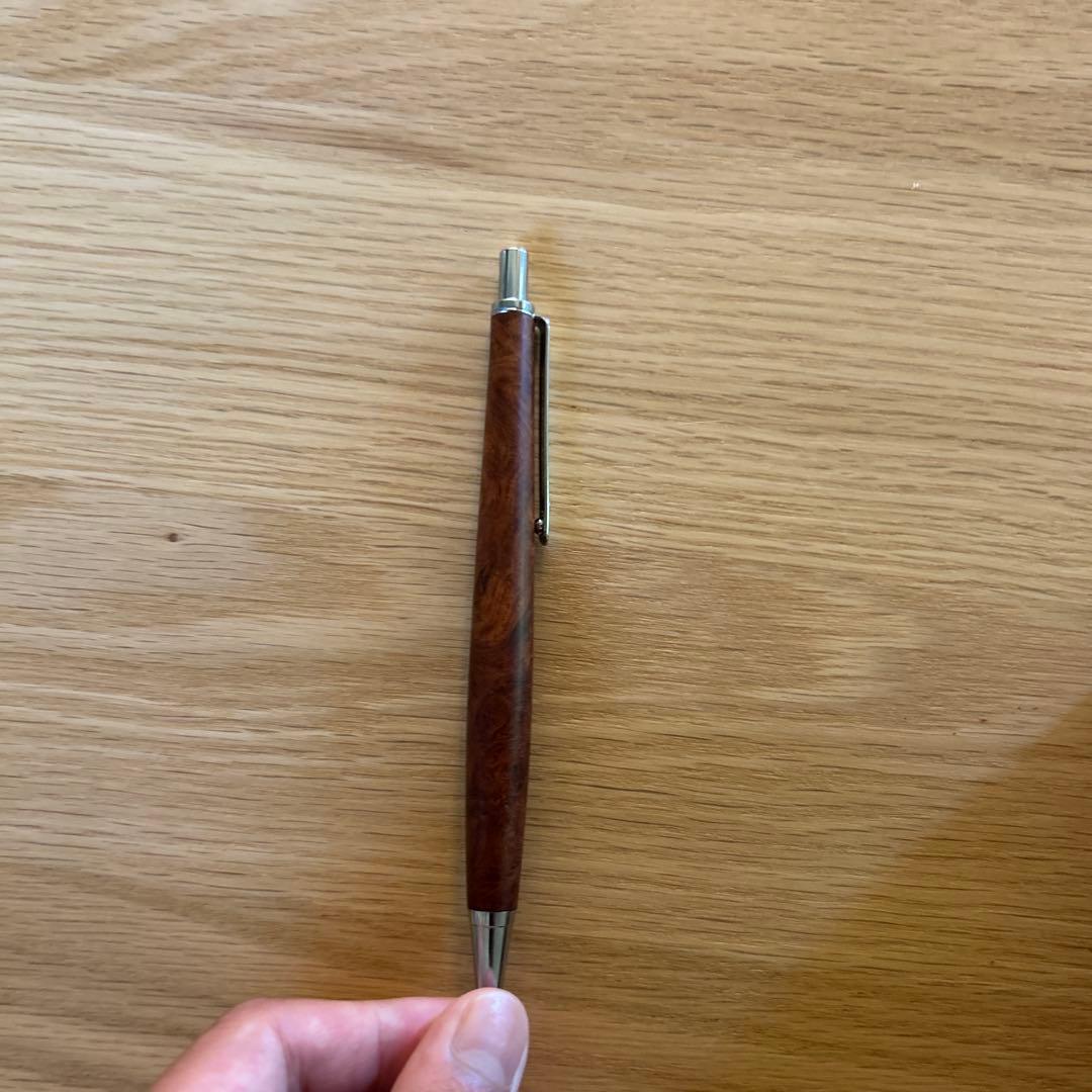 工房楔　花梨瘤杢　シャープペンシル0.7mm