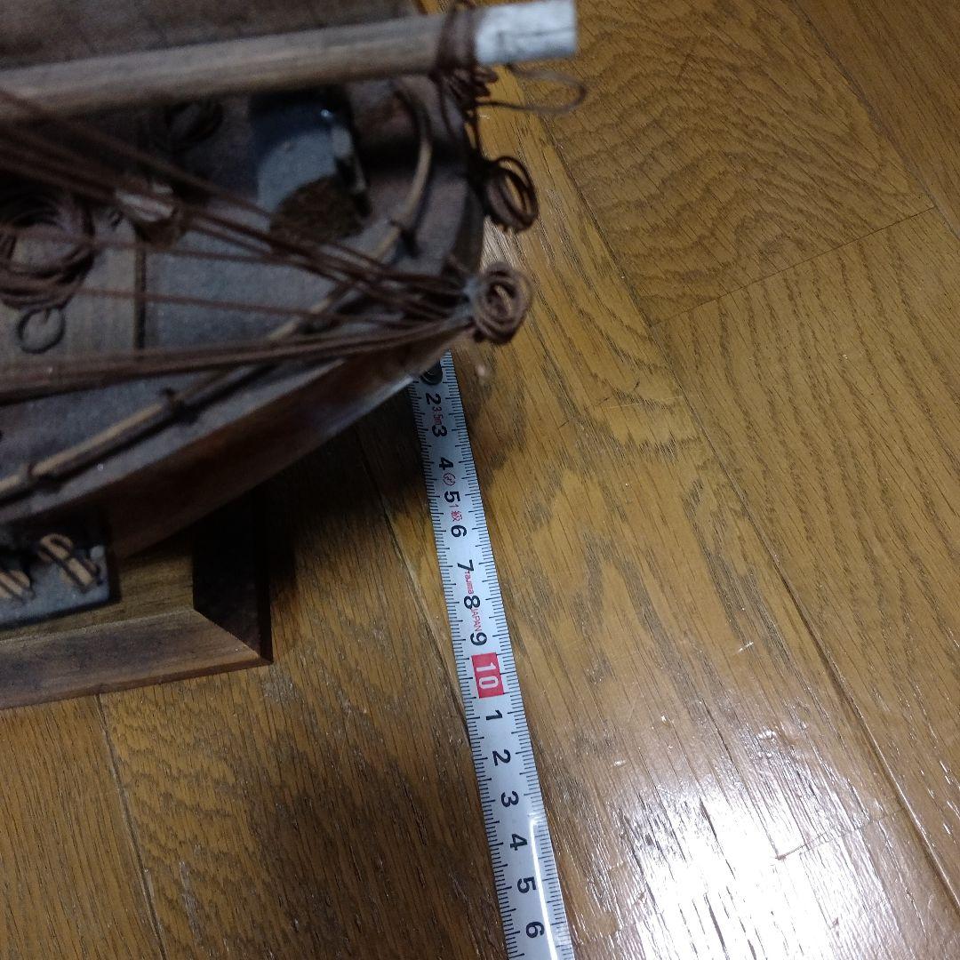 アンティ―ク！木製帆船模型 約80cm
