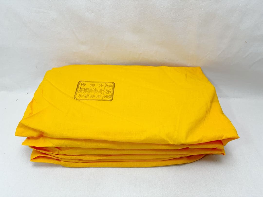 未使用 懐石道具 輪島塗 大雅堂造 木製扇面型縁朱 菓子器扇面膳 6客布着本堅地