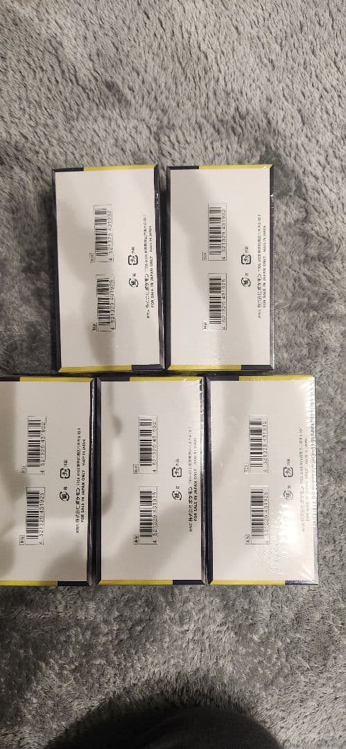 【シュリンク付き】ポケモンカードゲーム MEGAドリームex 未開封5BOX