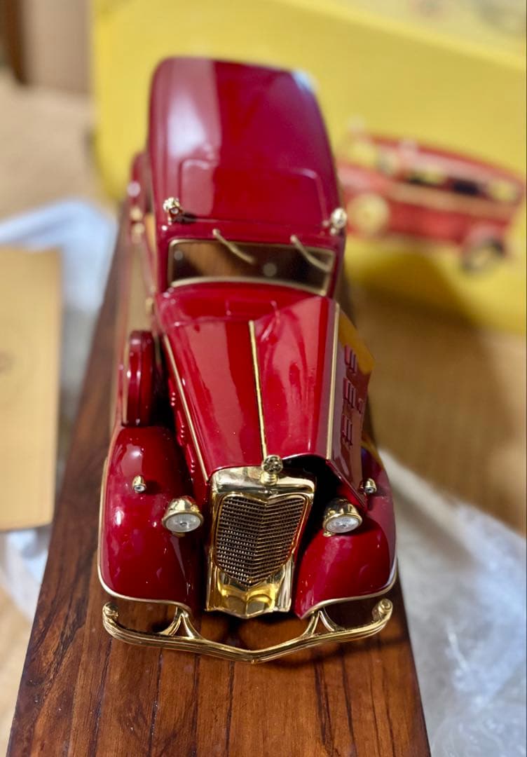 1932 リムジンミニカー ラストエンペラー 溥儀 1000台限定 赤色