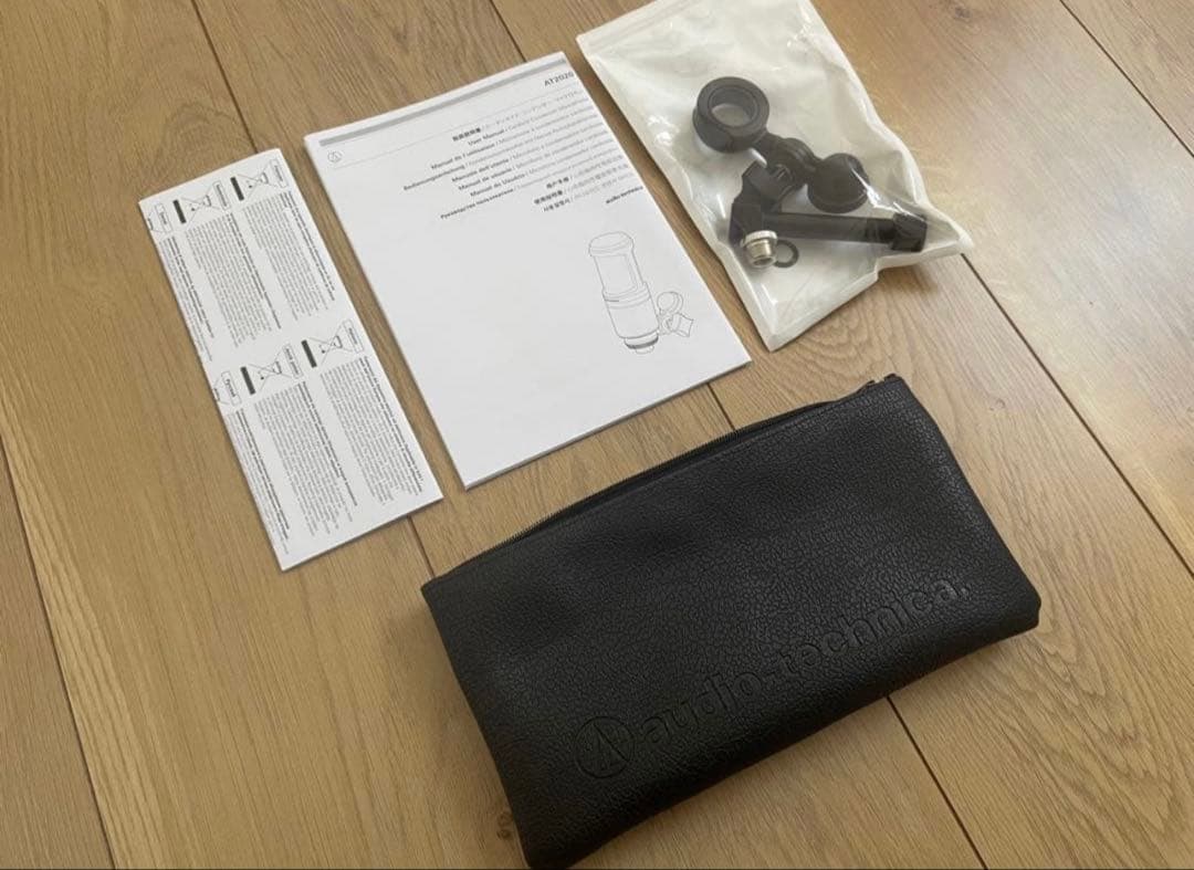 audio-technica AT2020＆収納ケース