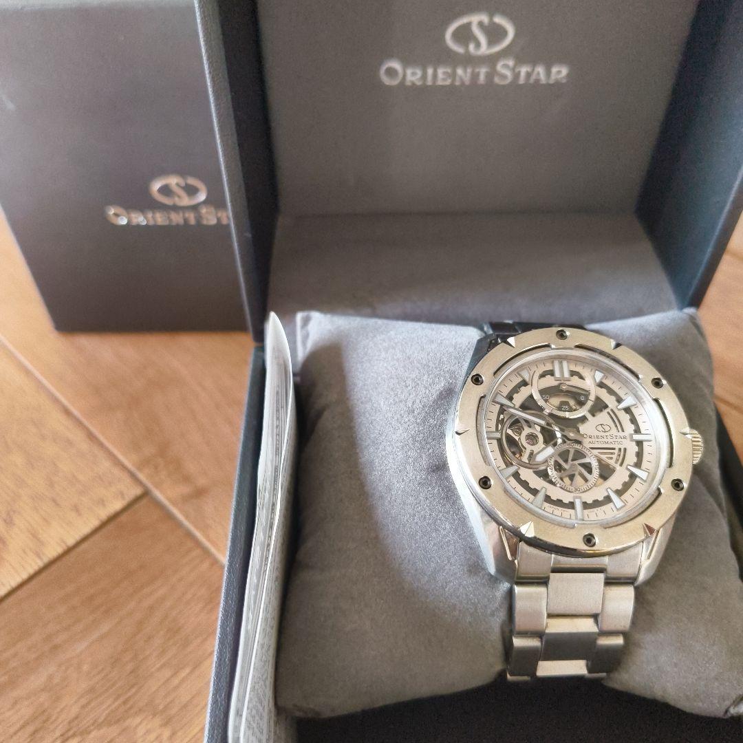 Orient Star 自動巻き時計 スケルトン