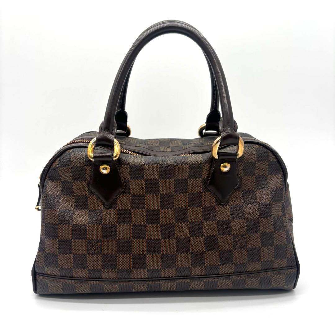 鑑定済 LOUIS VUITTON ルイヴィトン ダミエドゥオモ N60008