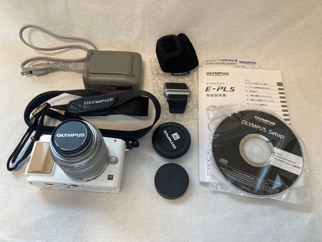オリンパス OLYMPUS PEN Lite E-PL5 カメラ ミラーレス一眼