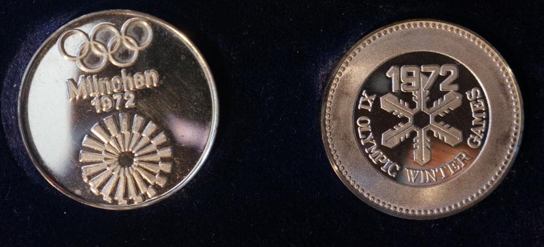 1972年札幌オリンピック記念銀メダル