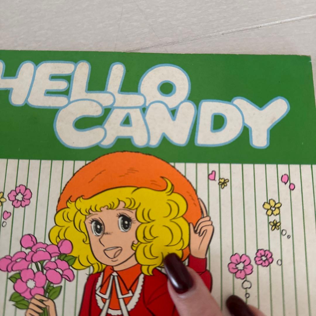 昭和レトロ　キャンディキャンディノート