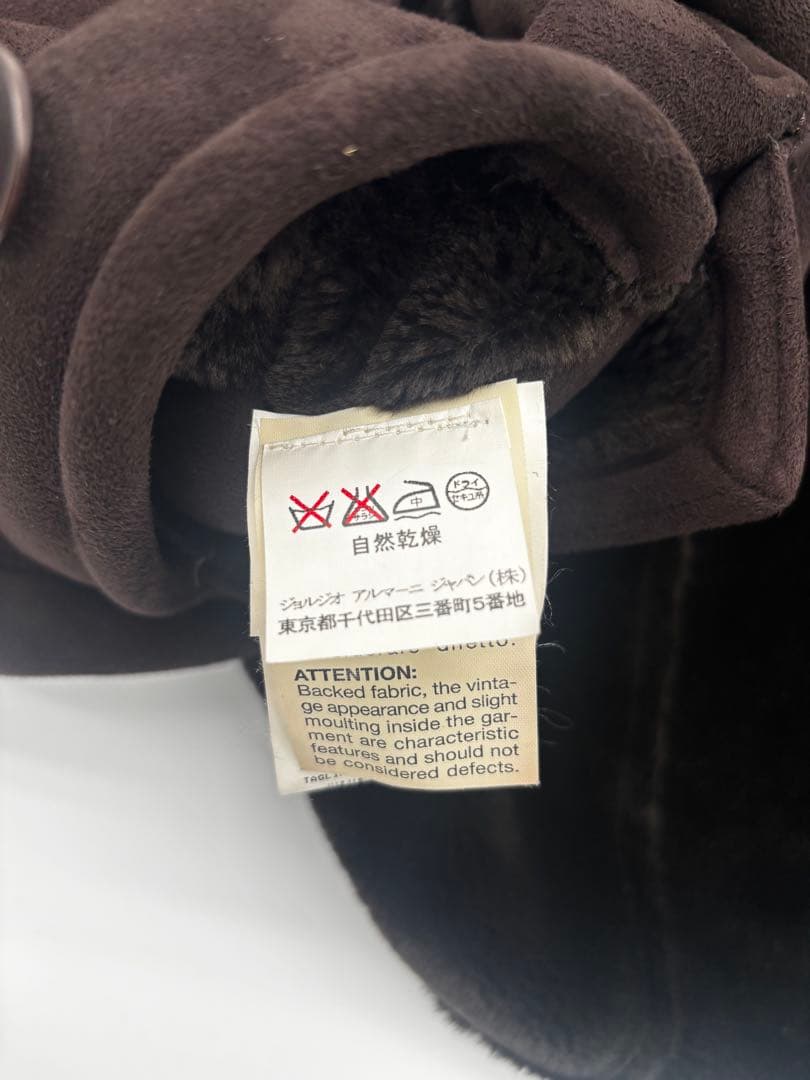 EMPORIO ARMANI エンポリオ　アルマーニ　ムートンコート　48