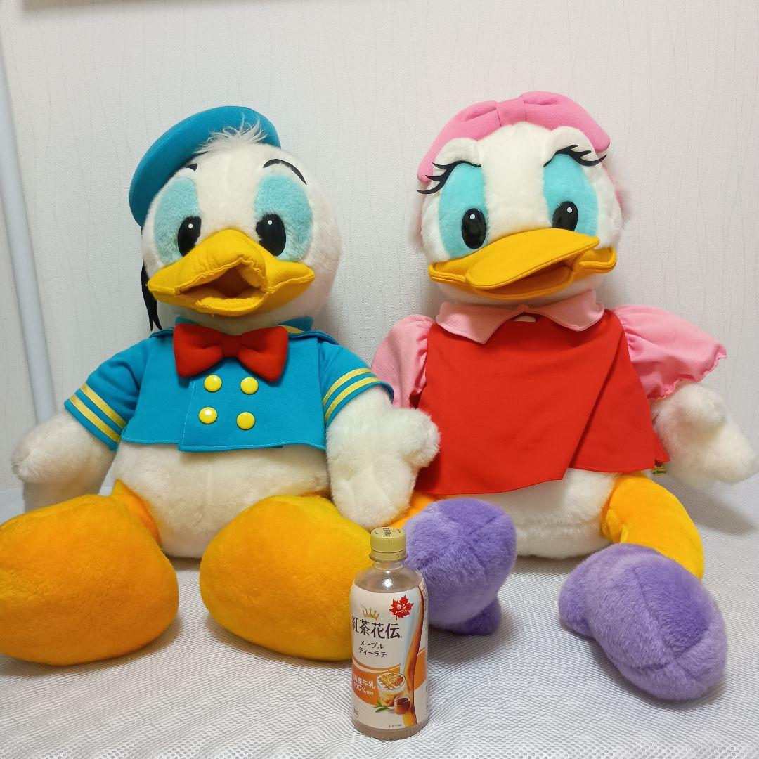 ディズニー　ドナルドダック　デイジービッグぬいぐるみ2体セットディズニーリゾート