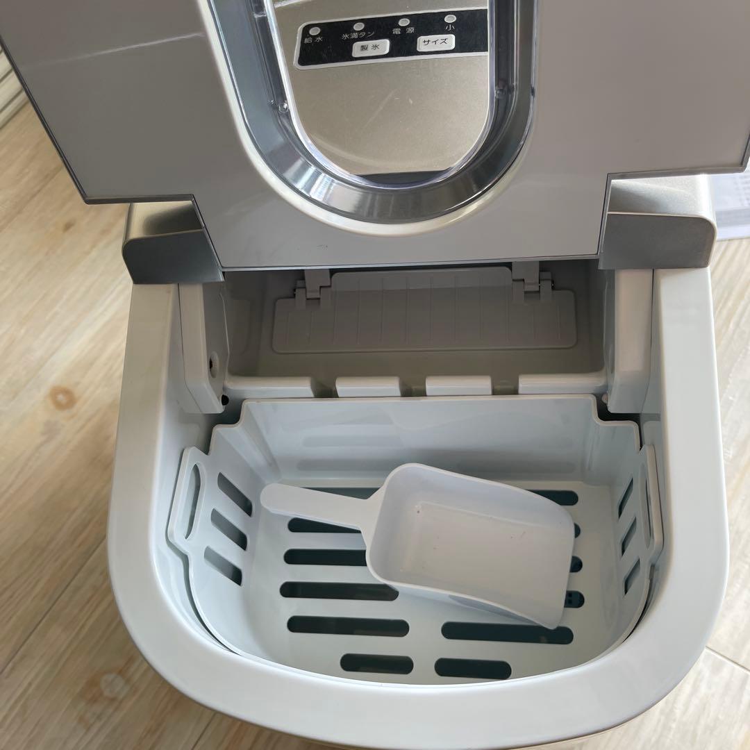 【美品】自動 高速製氷器　SunRuck SR-HIM01-SV