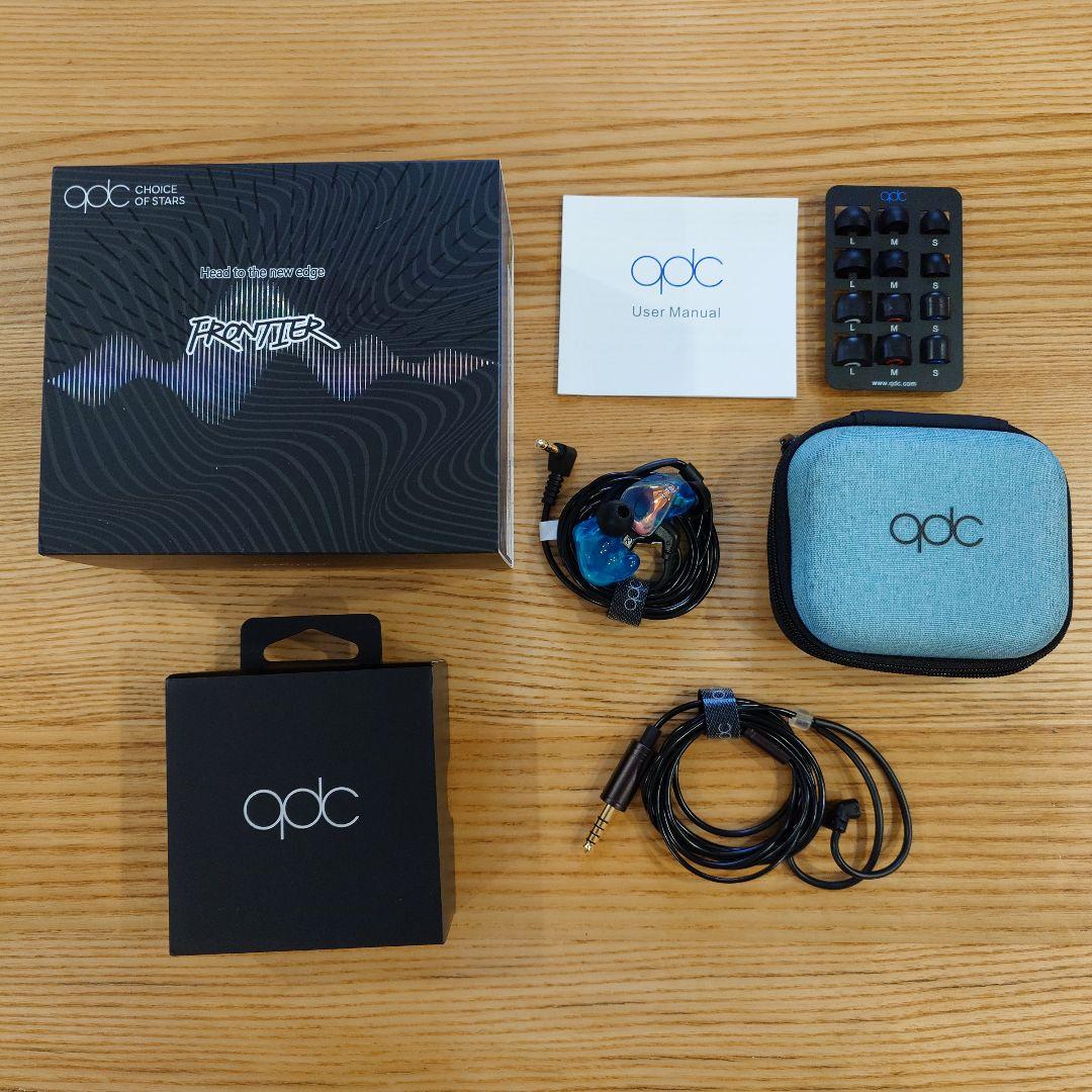 qdc Frontier 有線イヤホン 4.4mmバランスケーブル付