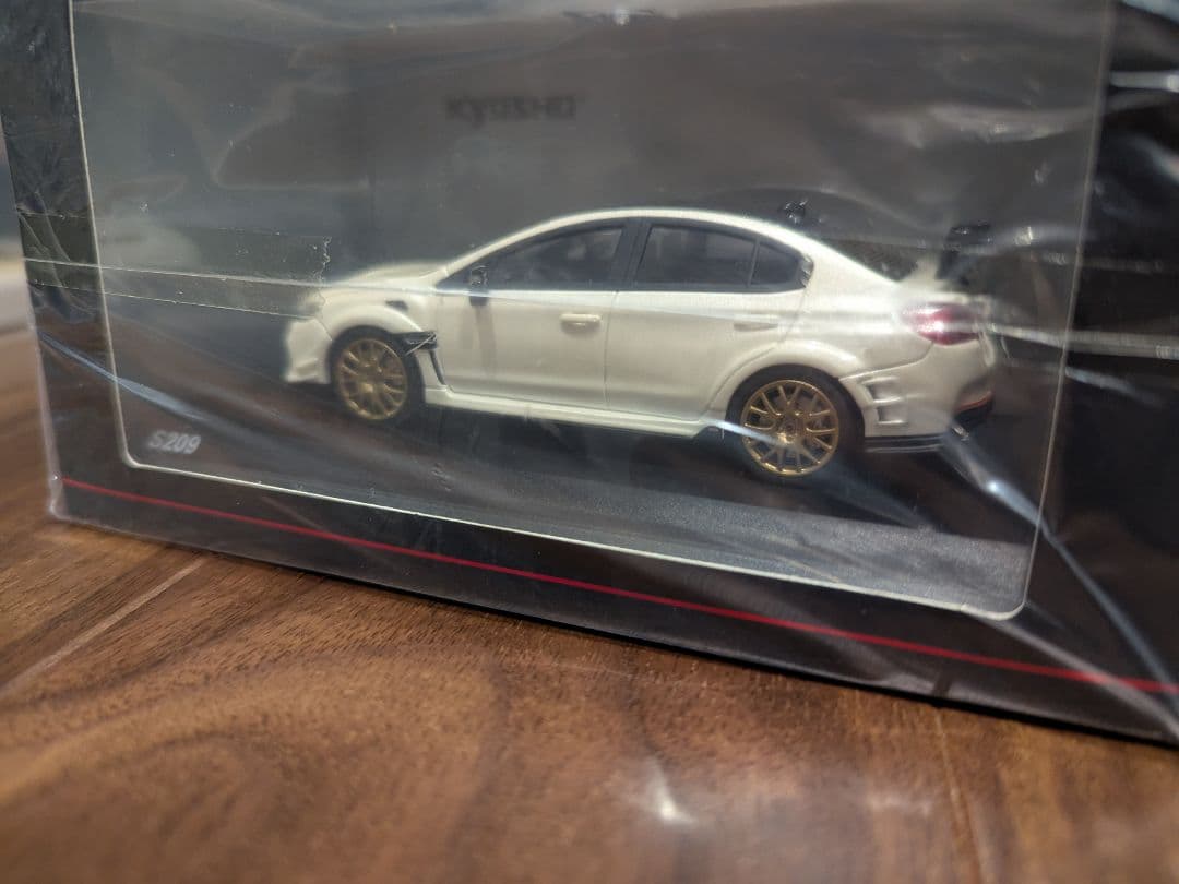 【限定生産】京商 オリジナル 1/43 S209 (ホワイト＆ブルー）