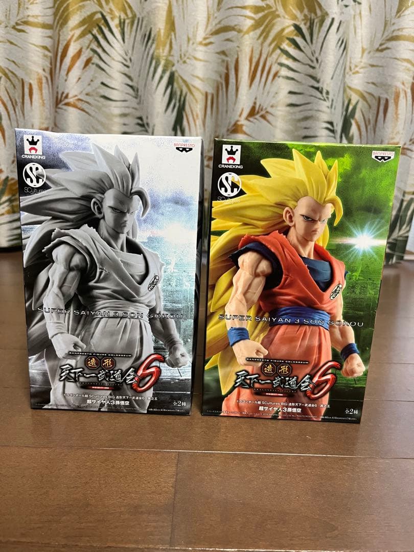 ドラゴンボール　造形　天下一武道会6 スーパーサイヤ人3の2個セット　未開封