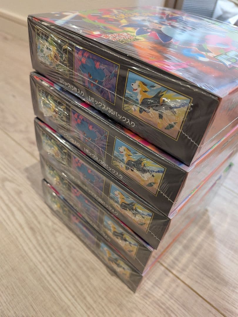 ポケモン　インフェルノX　5箱 　シュリンク付き