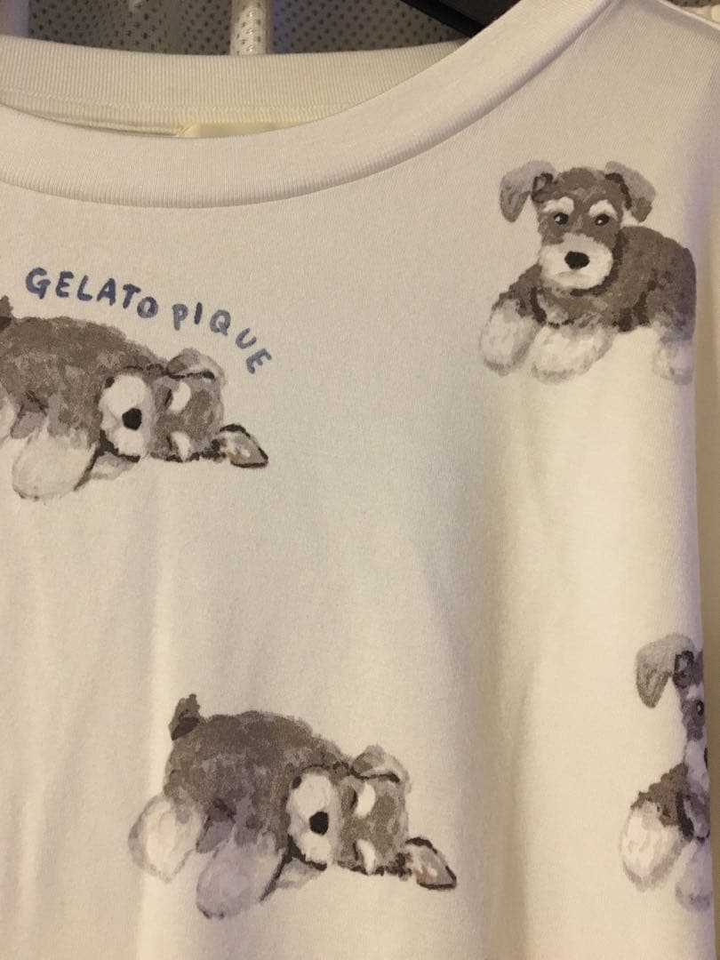 Gelato pique 【ONLINE限定】DOG柄上下セット