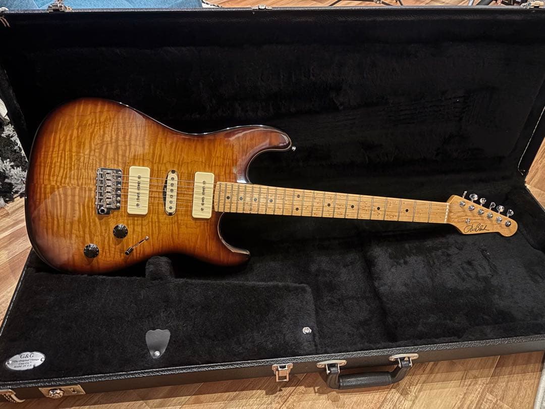 ギター J.W.Black guitars jwb-s 2019