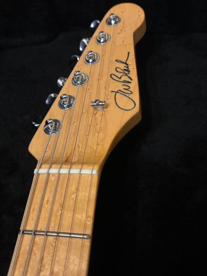 ギター J.W.Black guitars jwb-s 2019