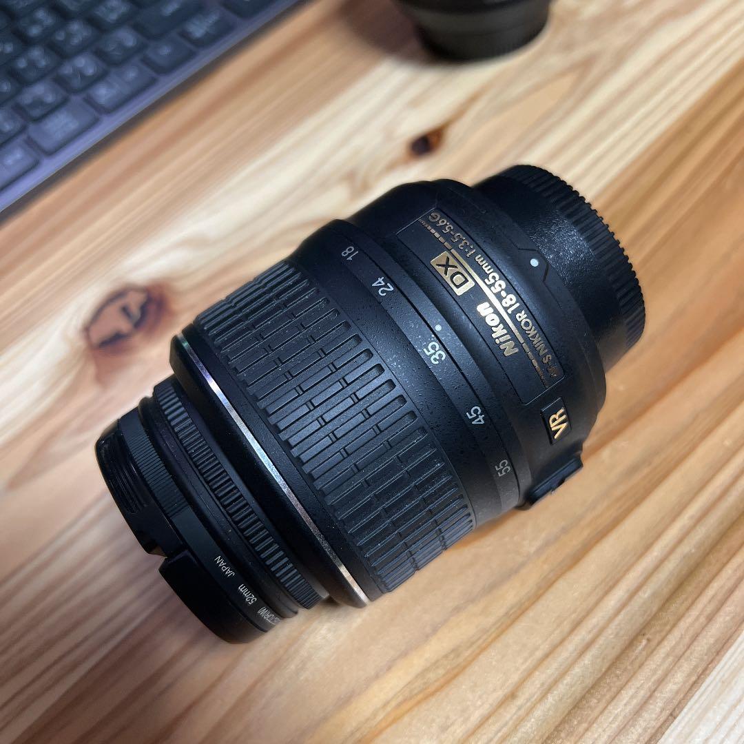 NIKKOR 標準レンズ　AF-S DX 18-55mm 3.5-5.6G VR