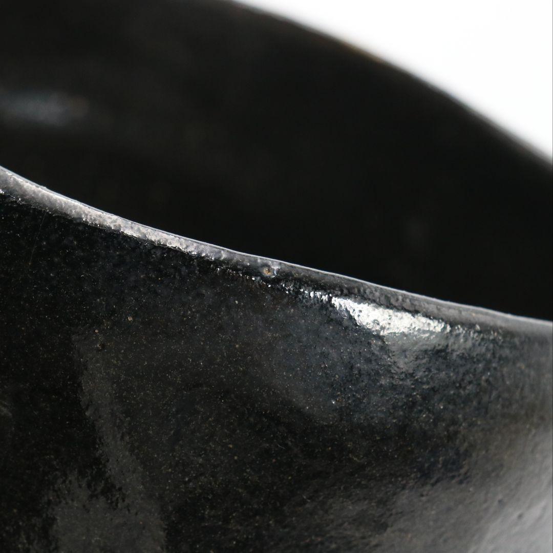 十二代 楽吉左衛門 弘入作 黒茶碗 表千家十四代 而妙斎書付　SX967