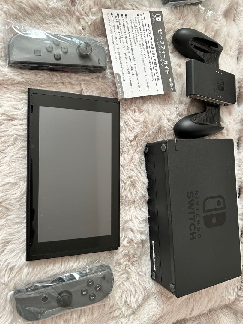 【美品】任天堂Switch（初期型）グレーカラー　一式
