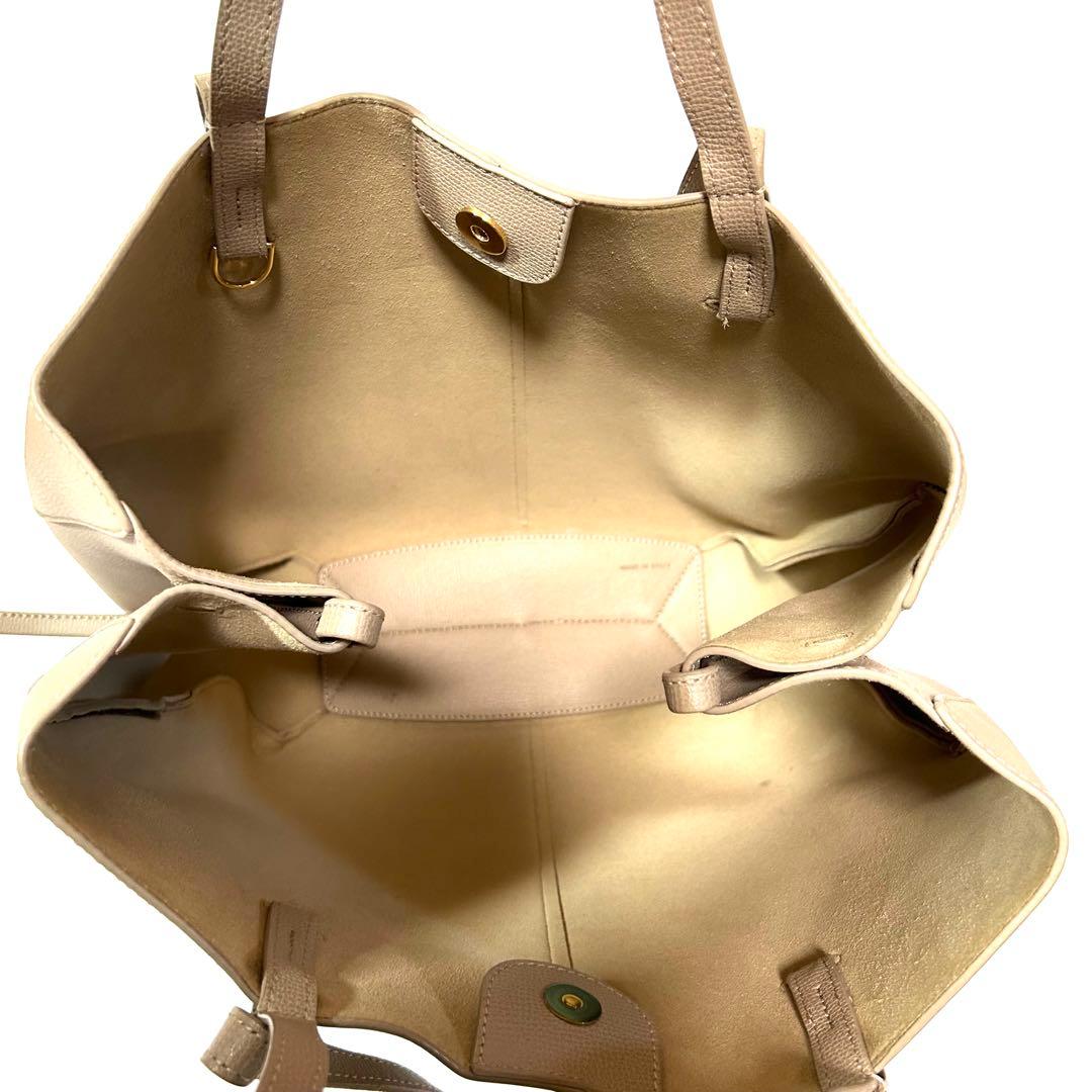 希少✨ポレーヌ サイムミニ ラシーヌ シメ ベージュ トートバッグ 2way