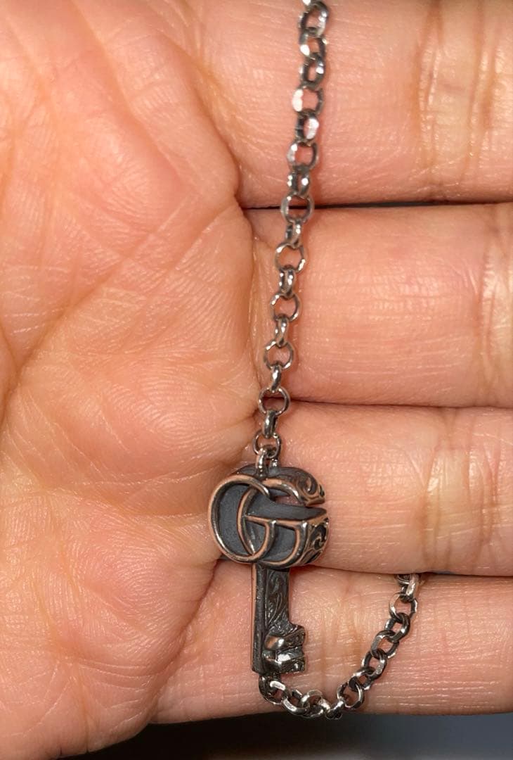 GUCCI グッチ ダブルG キーモチーフブレスレット