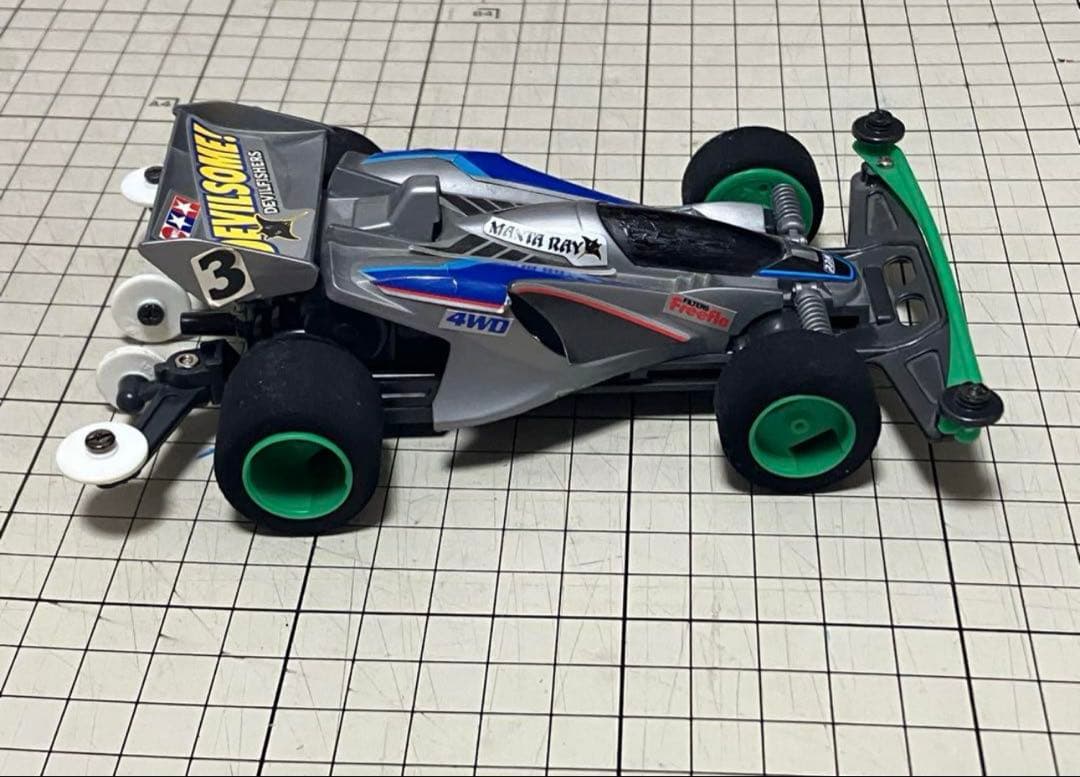 一点物1991年絶版タミヤマンタレイJr.当時カスタム美品