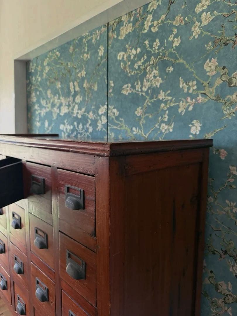 小引き出し　アンティークシェルフ