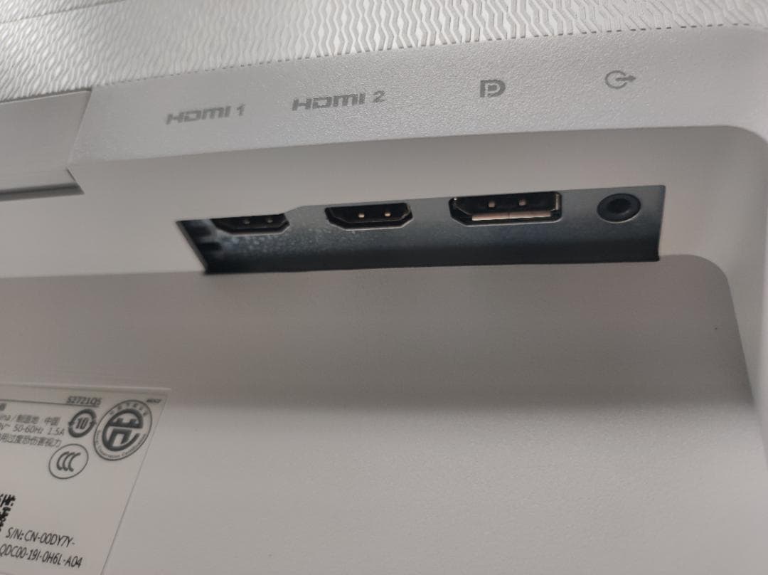 ★4K 27インチ モニター★DELL S2721QS スピーカー付き　166