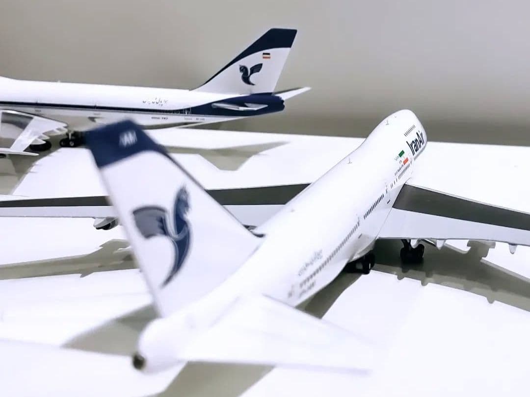 IranAir ボーイング747 模型 1/400
