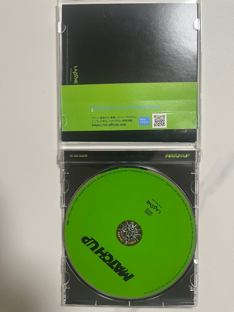 【激レア】INI MATCH UP ALBUM 直筆サイン入りCD
