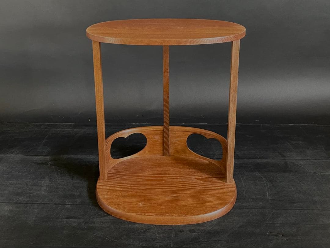 【未使用 美品】「母」 淡々斎好 豊祥棚 可映 桑 裏千家 元箱 （121あ）